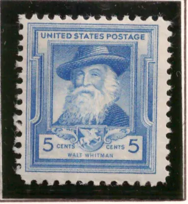 Berühmte Amerikaner - Walt Whitman