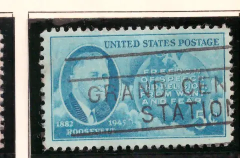 Franklin D. Roosevelt – Vier Freiheiten