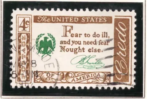 Amerikanisches Credo – Benjamin Franklin
