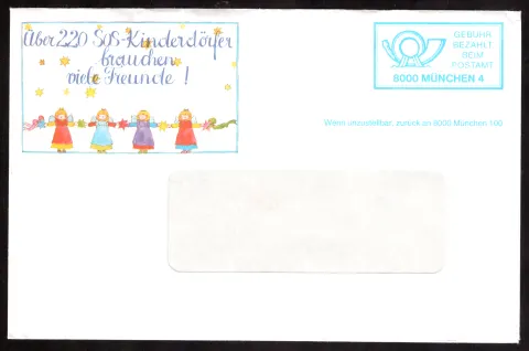 Spendenwerbebrief der SOS-Kinderdörfer