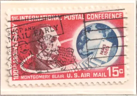 Internationale Postkonferenz – Montgomery Blair