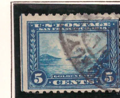 5 Cents – Golden Gate, Panama-Pazifik-Ausstellung