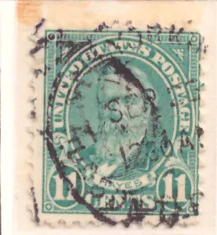 11 Cents – Rutherford B. Hayes, Viertes Büro