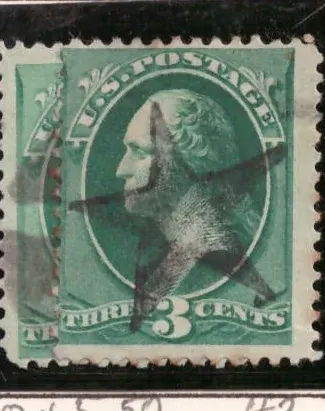 3 Cents – George Washington (grün, Large Bank Note)