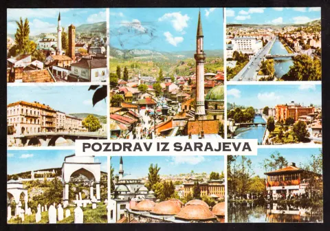 Grüße aus Sarajevo – Mehrbildkarte
