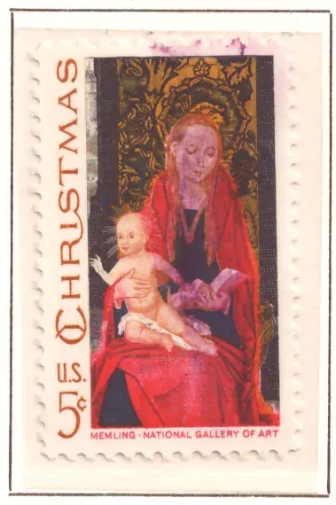 Weihnachten – Madonna und Kind von Hans Memling