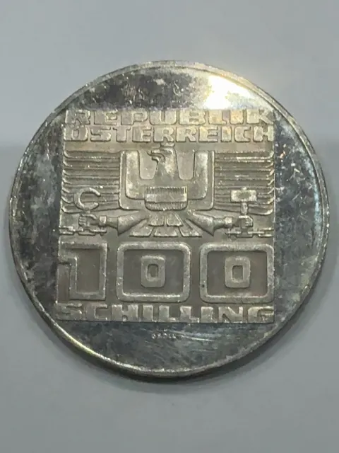 100 Schilling 20 Jahre Staatsvertrag