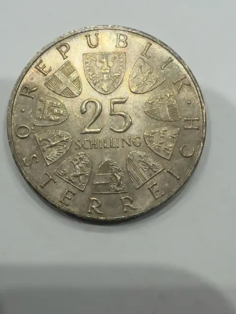 25 Schilling 150 Jahre Technische Hochschule Wien