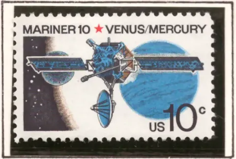 Mariner 10 Venusenus and Mercury