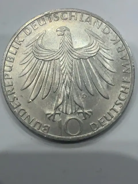 10 Deutsche Mark XX Olympische Spiele München 1972 Sportlerpaar