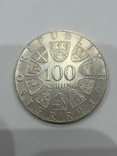 100 Schilling XII Olympische Winterspiele Innsbruck 1976