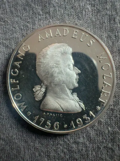 Medaille - 175 Jahre nach der Geburt von Wolfgang Amadeus Mozart 17561931