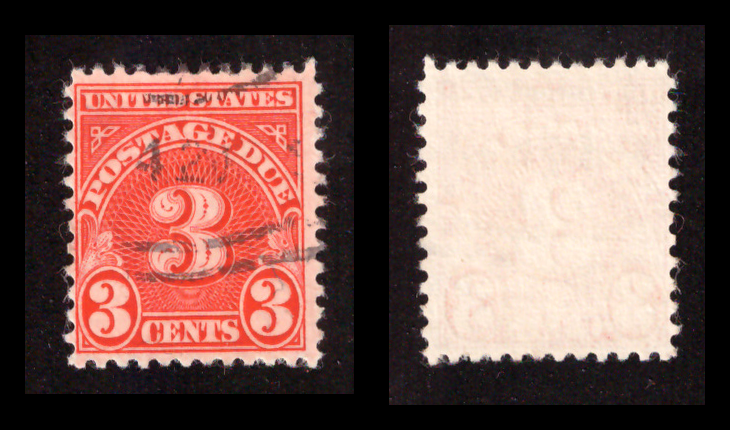 U.S. Postage Due – Moderne Zahl