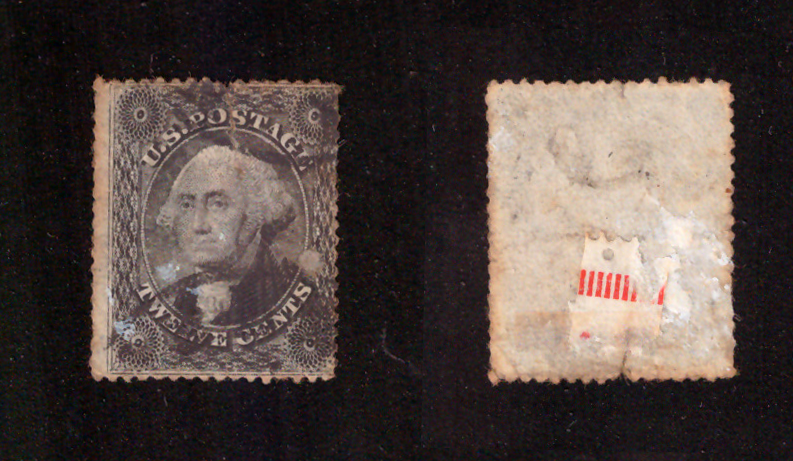 12 Cents – George Washington (perforated)