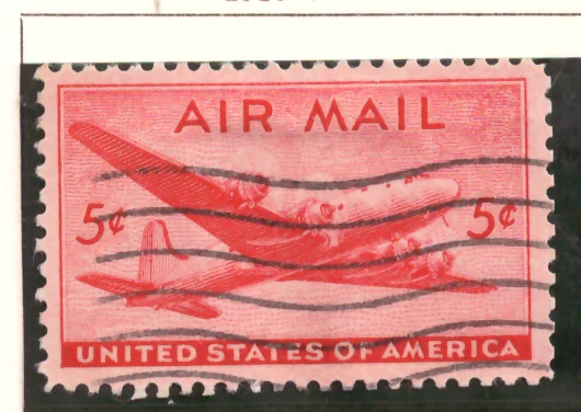 Air Mail – DC-4 Skymaster, Large Format