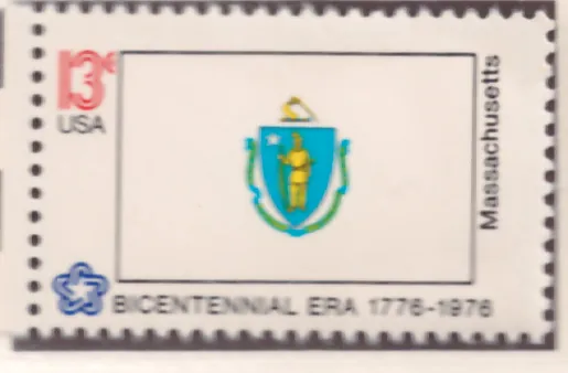 Bicentennial State Flag – Massachusetts