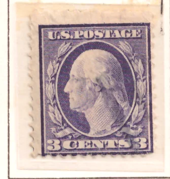 3 Cents – George Washington, Washington–Franklin