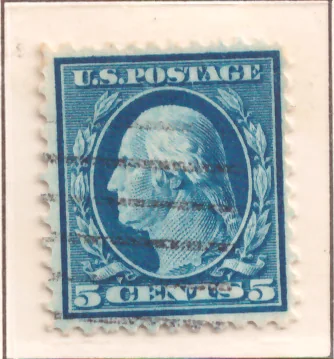 5 Cents – George Washington, Washington–Franklin