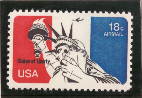 Statue of Liberty – international airmail