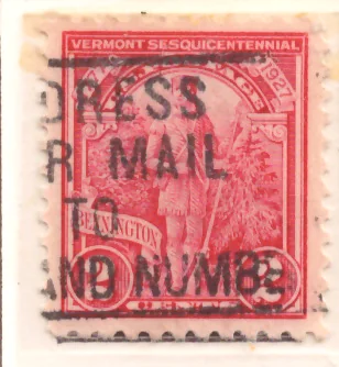Vermont Sesquicentennial – Green Mountain Boy