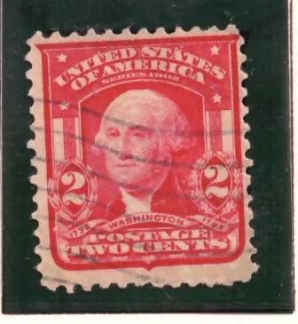 2 Cents – George Washington, shield design, variant A