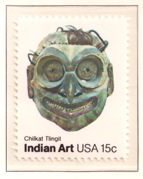 Indian Art – Chilkat Tlingit mask