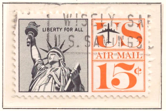 Liberty for All – air mail