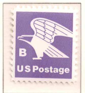 B-rate Eagle booklet stamp