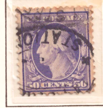 50 Cents – George Washington, Washington–Franklin