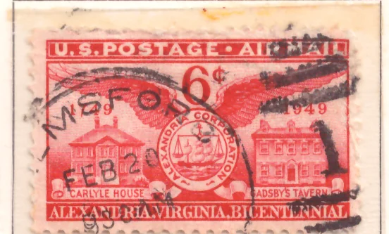 Alexandria Bicentennial Air Mail