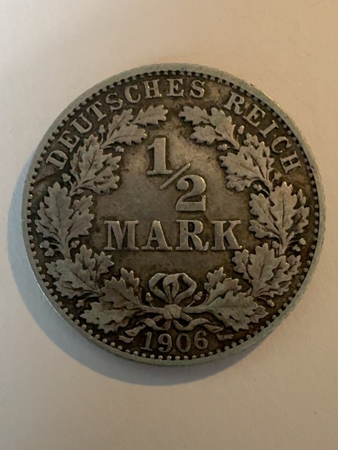 1⁄2 Mark Deutsches Reich (D)