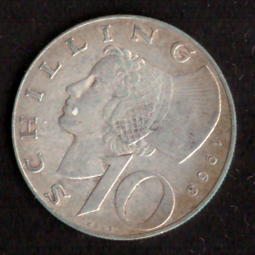 10 Schilling – Lower Austria Woman