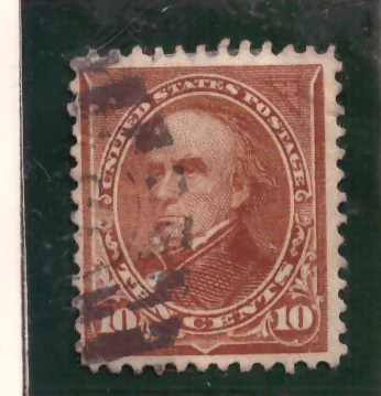 10 Cents – Daniel Webster, brown