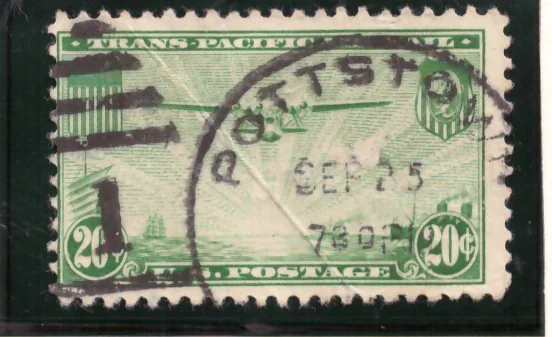 Trans-Pacific Air Mail – 20-cent China Clipper