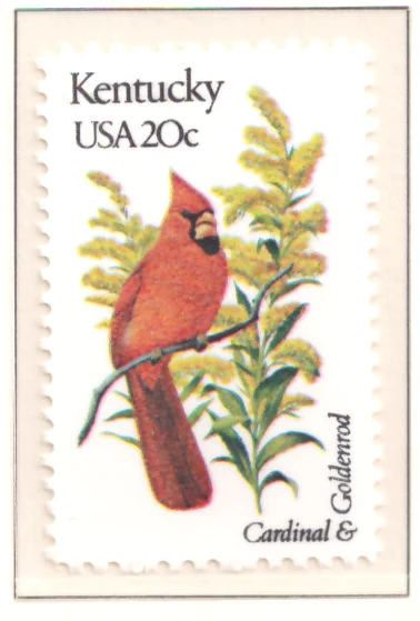 1982 State Birds and Flowers – Kentucky