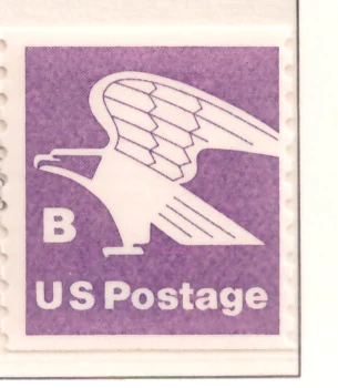 B-rate Eagle, coil stamp