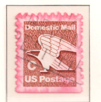 C-rate Eagle booklet stamp