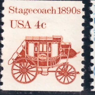 Transportation — Stagecoach 1890s