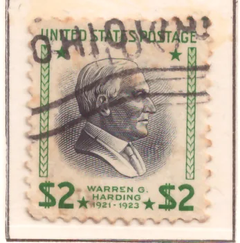 Presidential Series – Warren G. Harding