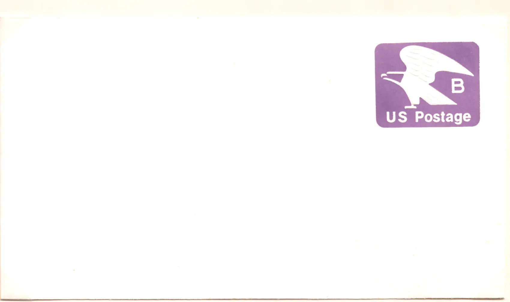 B Eagle – unused stamped envelope