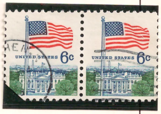 Flag and White House – Horizontal Pair