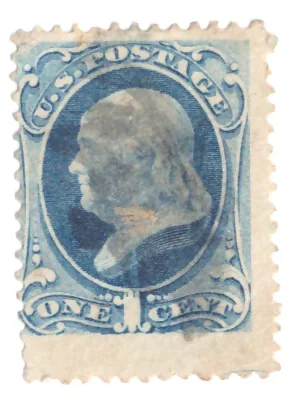 1 Cent – Benjamin Franklin (Large Bank Note, variety A)
