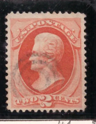 2 Cents – Andrew Jackson (red brown, National printing probable)