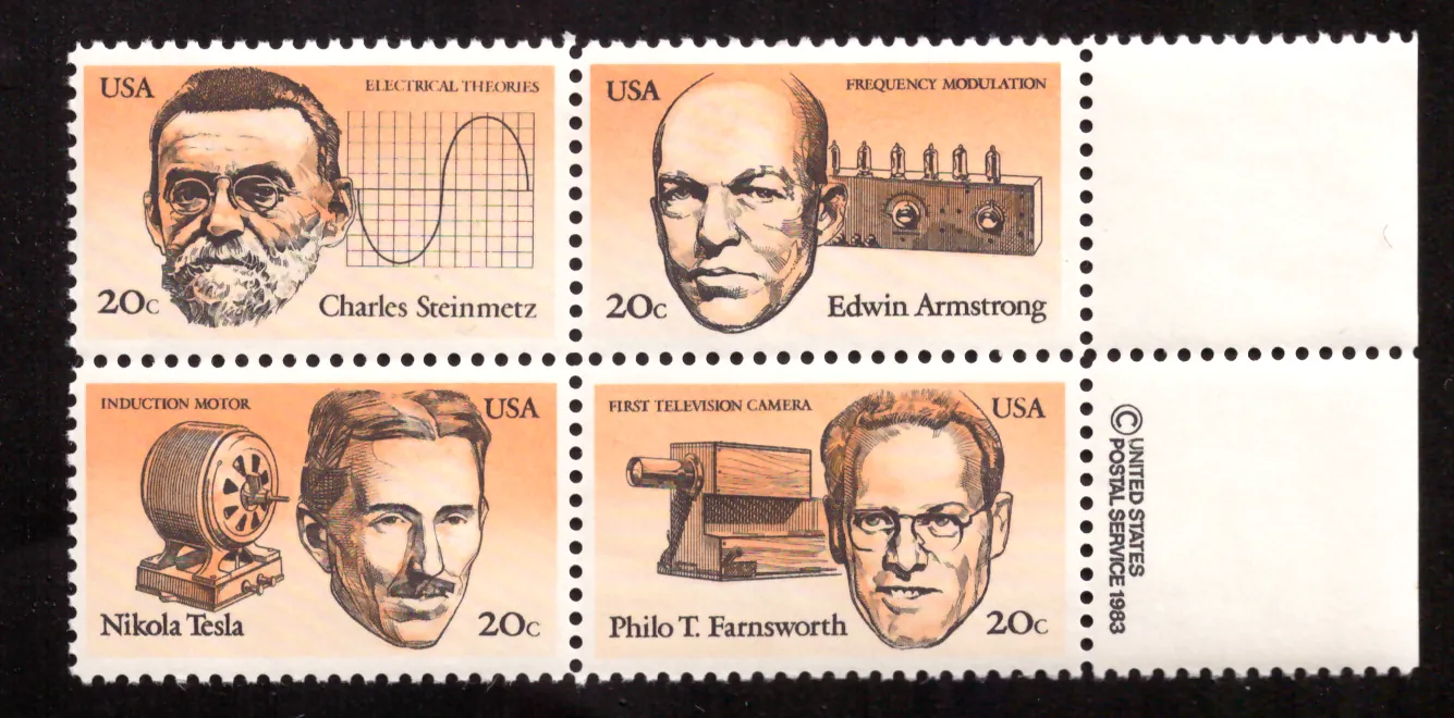 American Inventors – se-tenant block