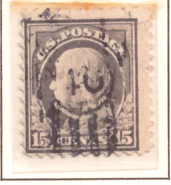 15 Cents – George Washington, Washington–Franklin