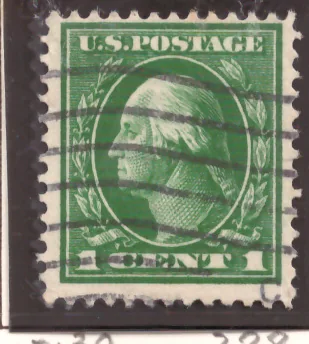 1 Cent – George Washington, grün