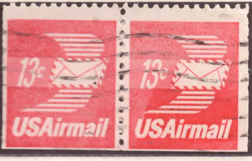 Winged Air Mail Envelope…