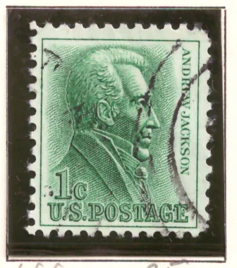 Andrew Jackson – 1-cent regular issue