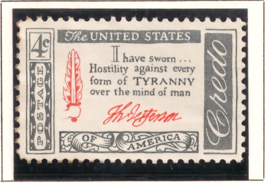 American Credo – Thomas Jefferson