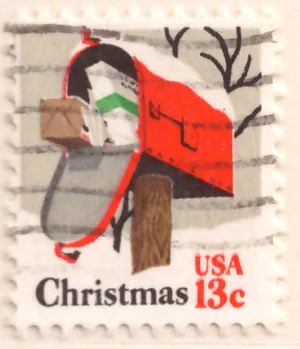 Weihnachten – Rural Mailbox (verwendet I)